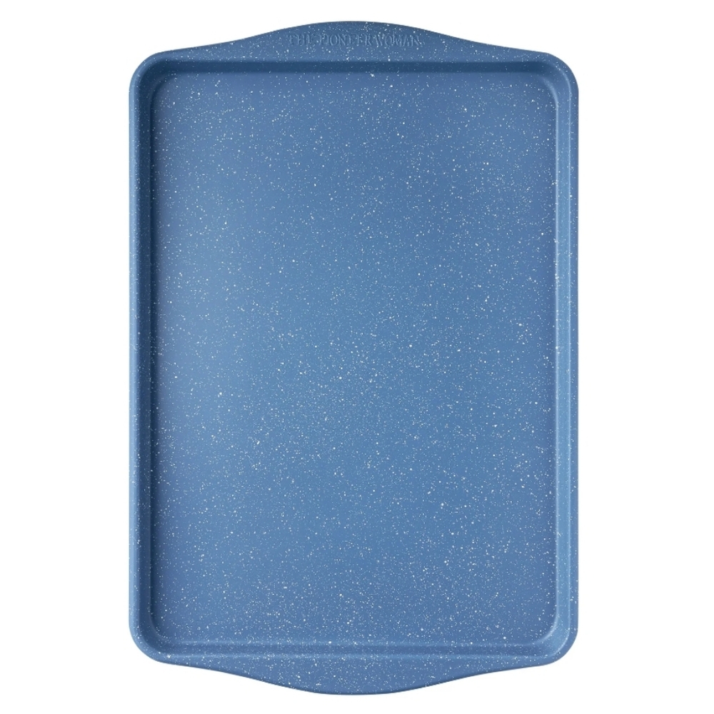 💜 New 2025 The Pioneer Woman Large  Blue Speckled Baking Sheet